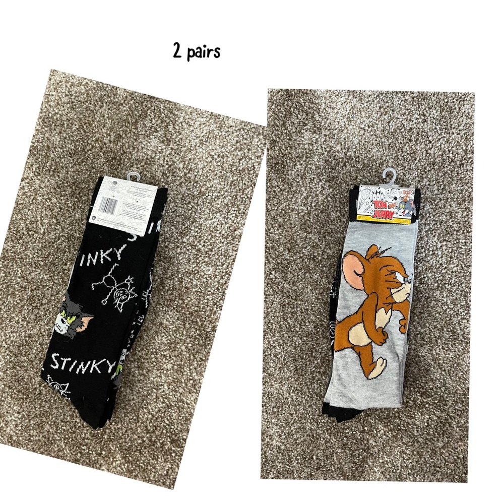 Tom n Jerry socks